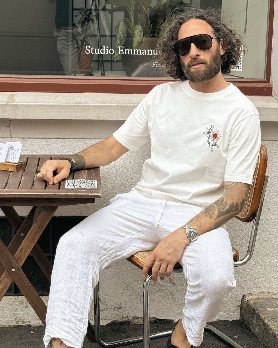 MM X EMMANUEL MAZZEO — Wolf Tee