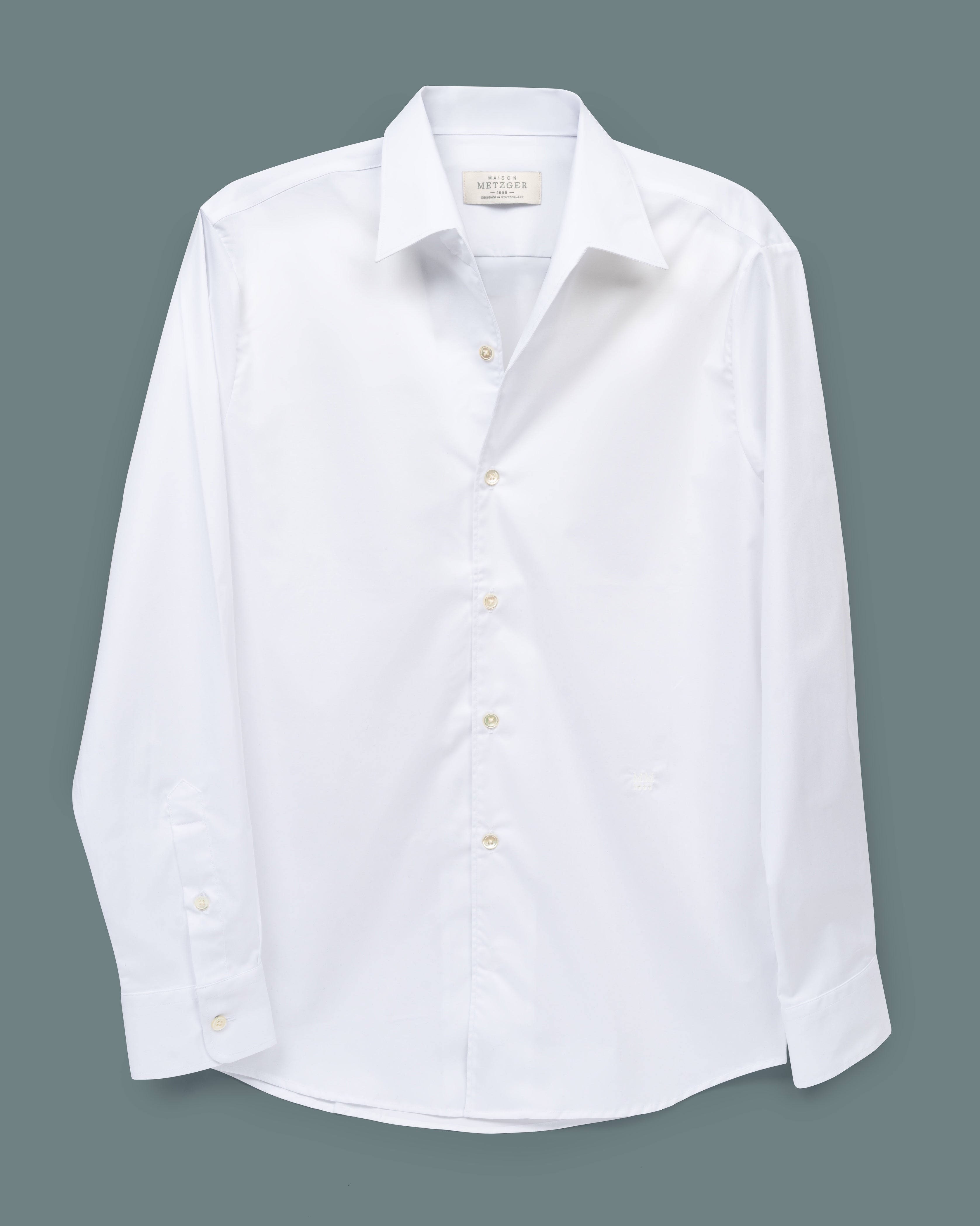 M1 - White Retro Limited Hemd