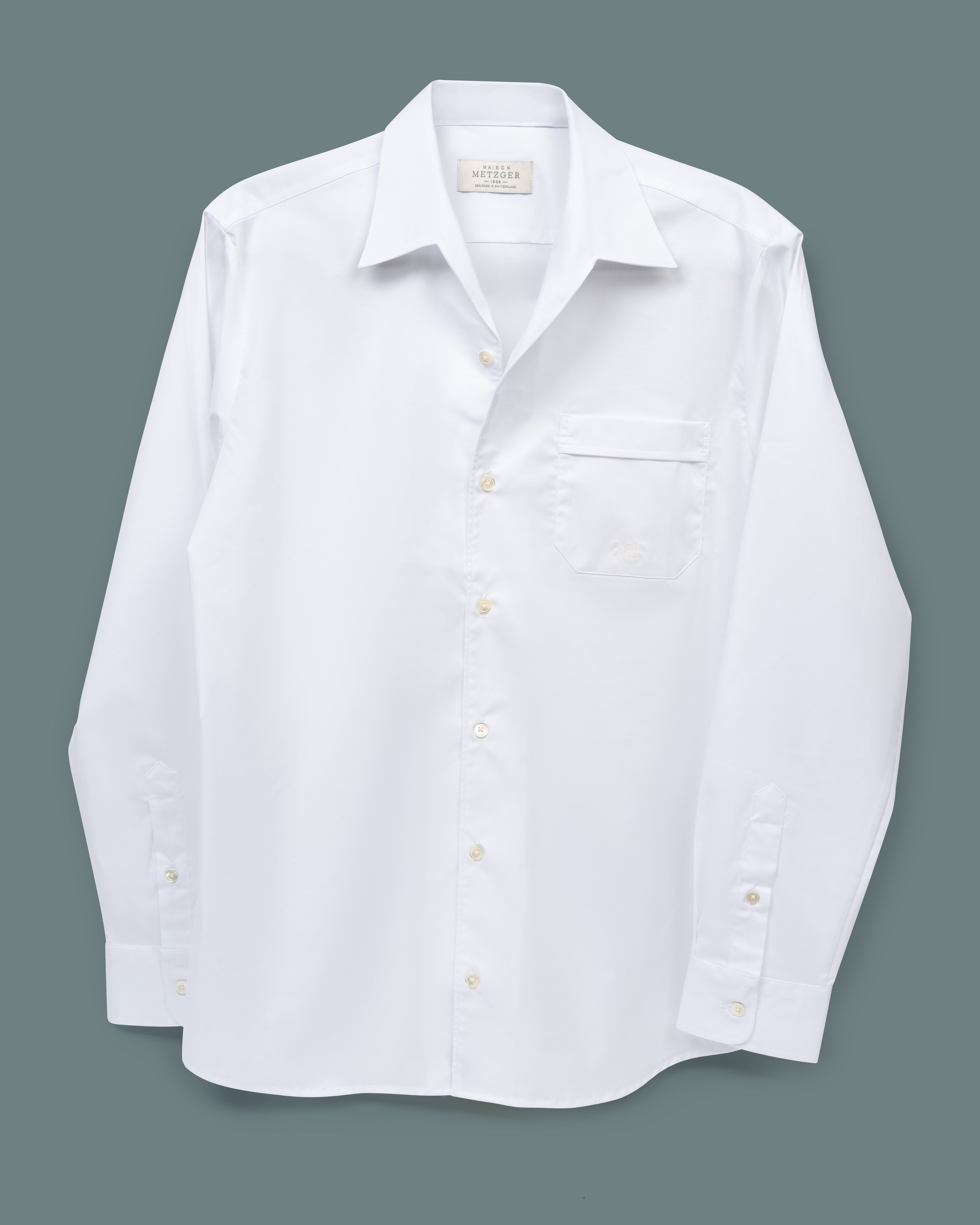 M1 - White Retro Limited Hemd